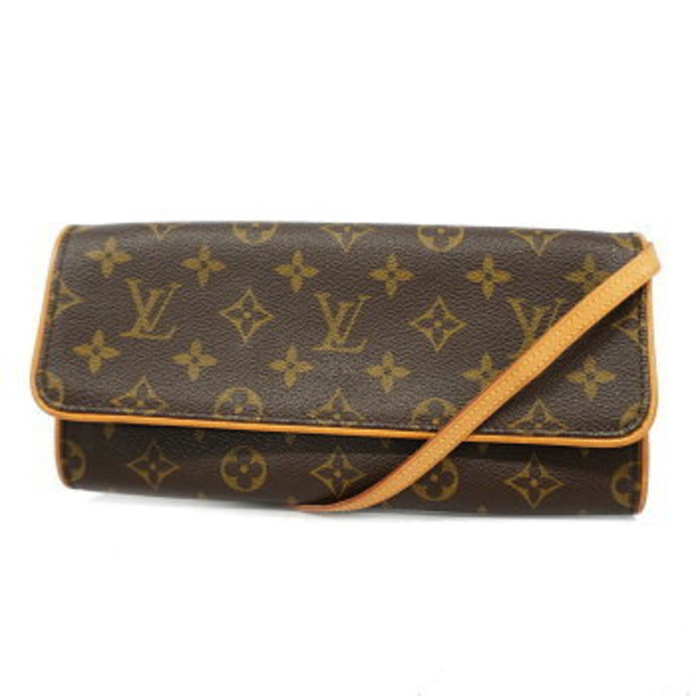 Louis Vuitton Monogram Pochette Twin GM Shoulder Bag